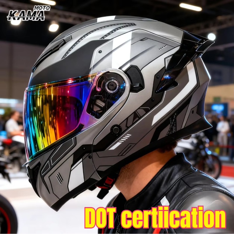 DOT Approved  Motorcycle Helme - Modular Flip Up Motorcycle Helmet Dot Approved 评论和价格