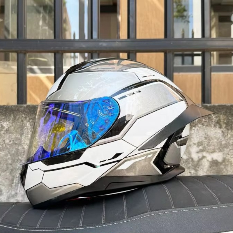 ORZ Motorcycle Bluetooth Helme - Full Face Motorcycle Helmet With Bluetooth 评论和价格