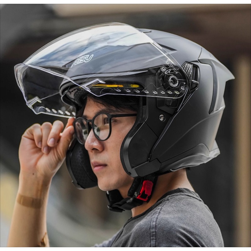 New Arrival 3/4 Open Face Moto - Full Face Motorcycle Helmet With Bluetooth 评论和价格