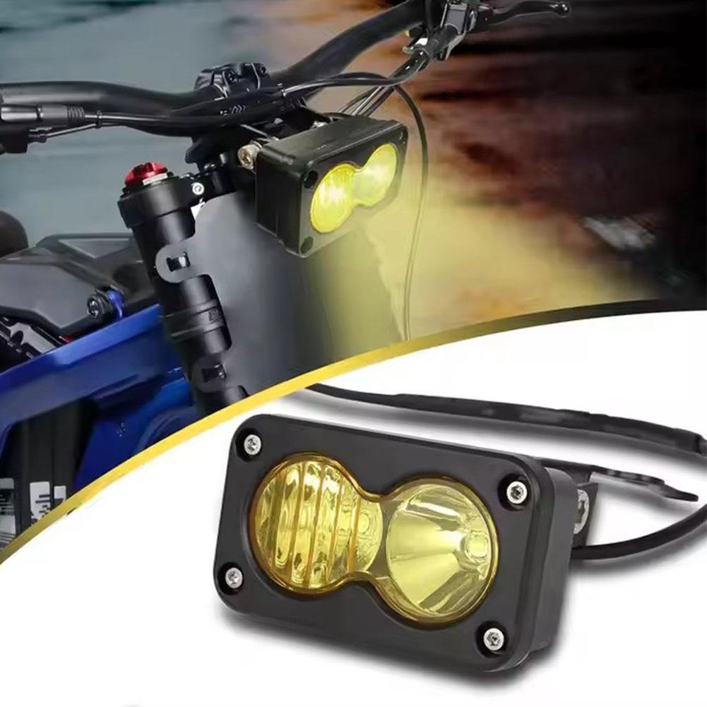 20W LED Headlight 3Inch Square - Universal Motorcycle Led Headlight Projector 评论和价格