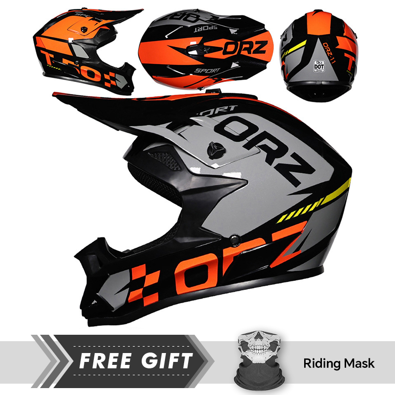 Off Road Helmet Eye Face Prote - Quick Release Buckle Motorcycle Helmet 评论和价格