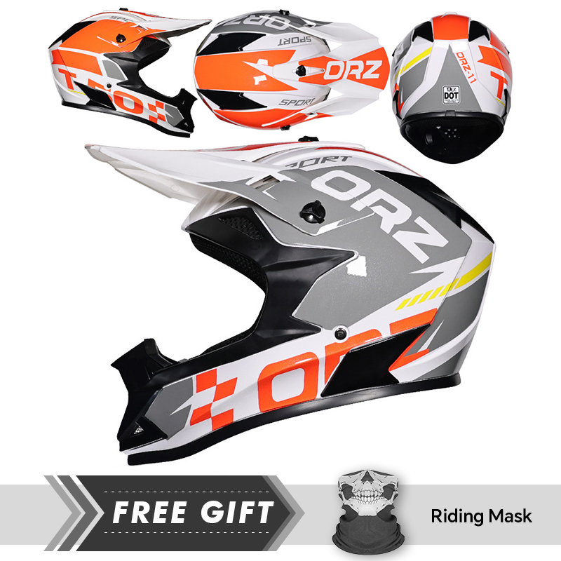 Off Road Helmet Eye Face Prote - Quick Release Buckle Motorcycle Helmet 评论和价格