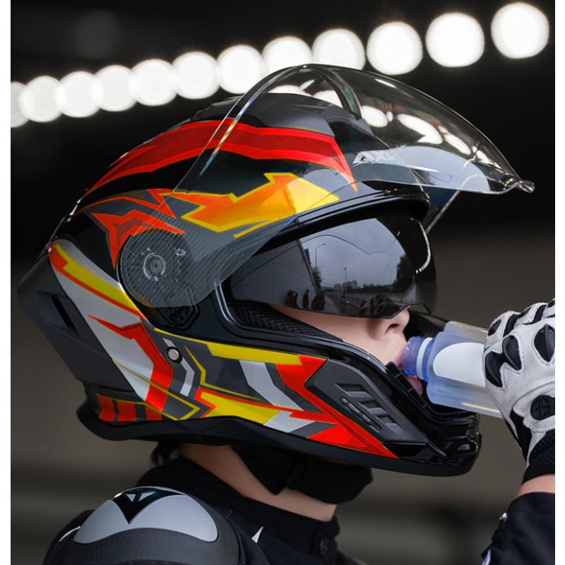 Motorcycle Full Helmet Large T - Full Face Motorcycle Helmet With Bluetooth 评论和价格