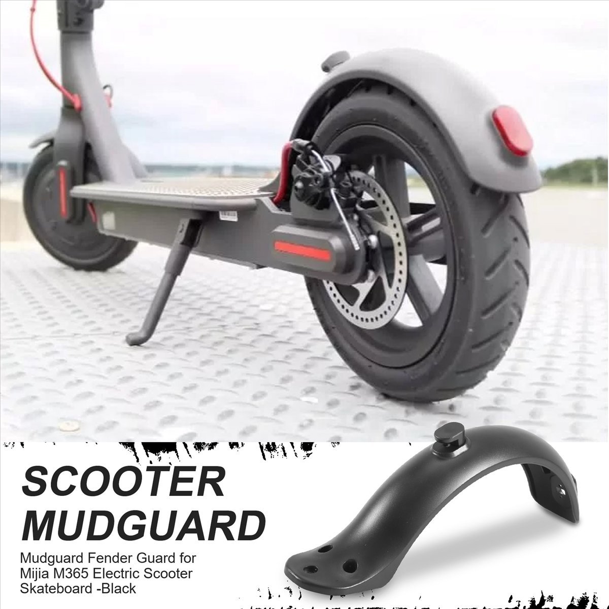 #49K (black)Mudguard Fender Gu - Scooter Parts 评论和价格