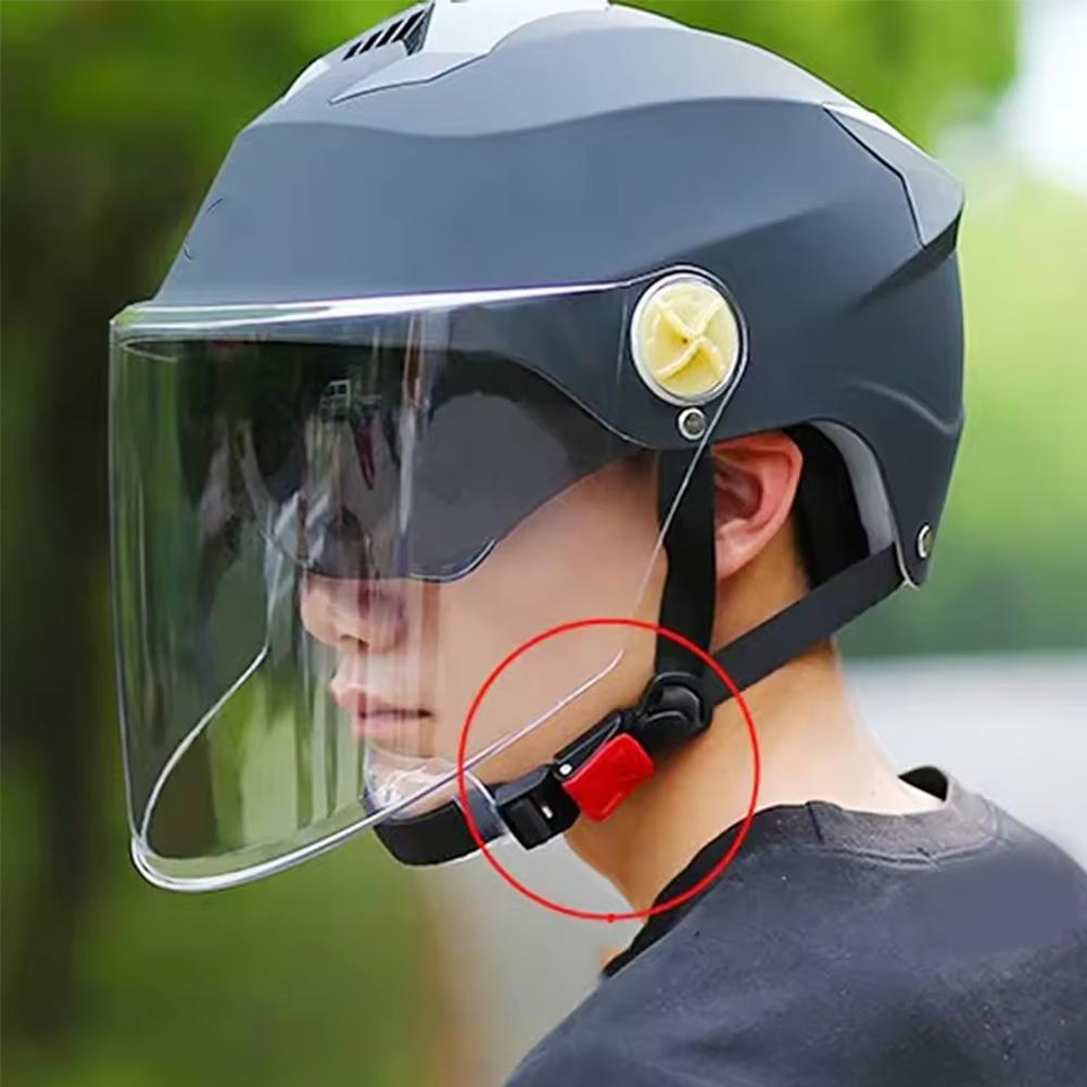 Universal Motorcycle Helmet Ch - Quick Release Buckle Motorcycle Helmet 评论和价格
