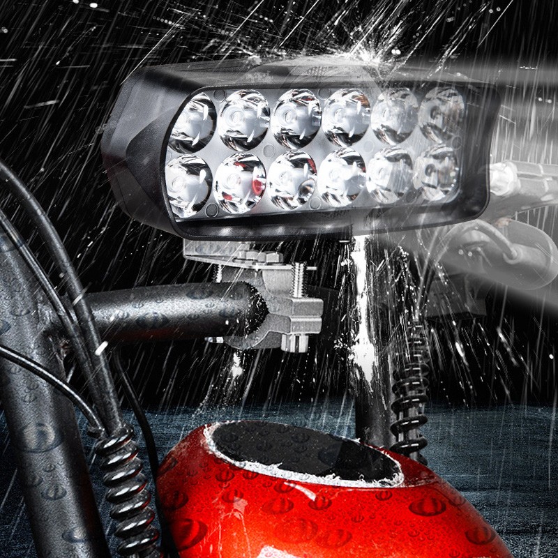Motorcycle Headlight 12v Spot  - Universal Motorcycle Led Headlight Projector 评论和价格